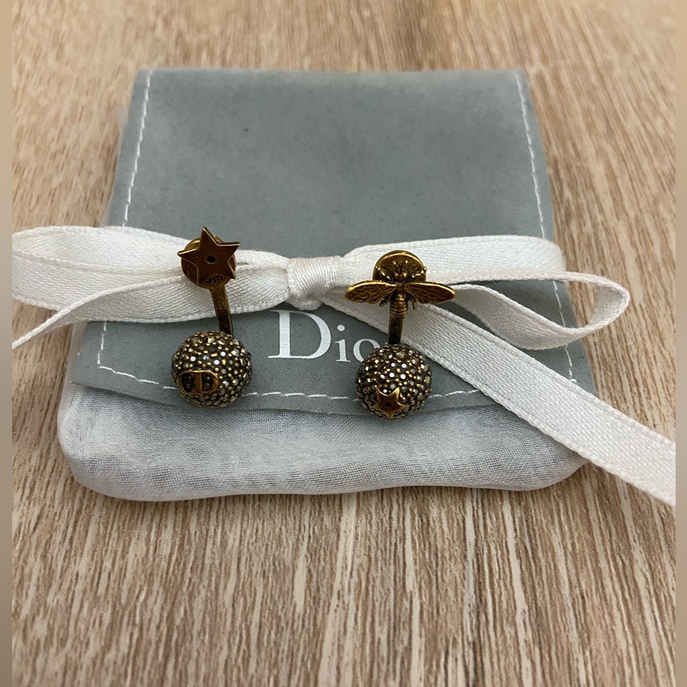 Authentic Dior Tribal Earrings